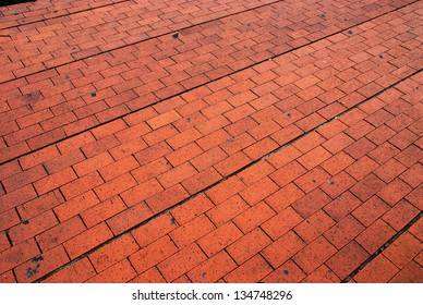 Red brick background