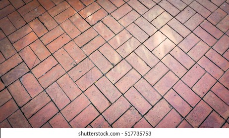 Red Brick  Floor