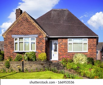Red Brick House With Garden