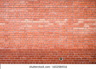 Red brick texture, brick wall background.