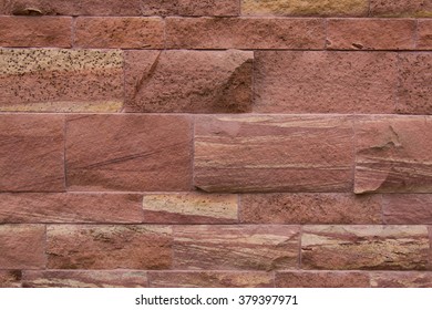 Red brick wall