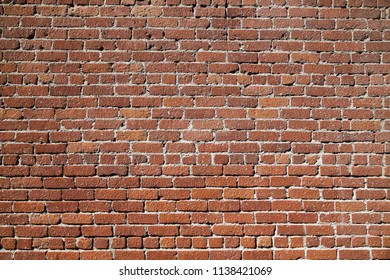 red brick wall background - Shutterstock ID 1138421069