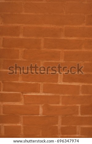 Red Brick Wall. background