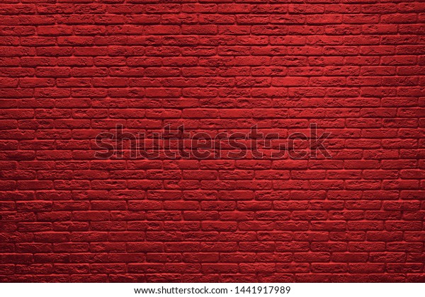 Custom design red brick texture