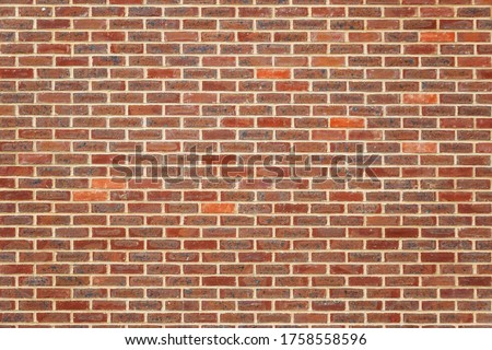 Red brick wall for background use