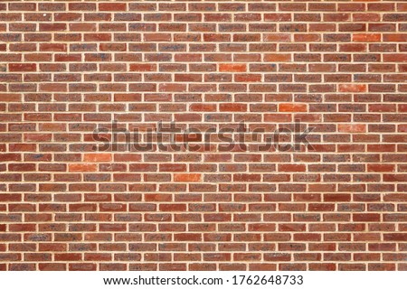 Red brick wall for background use
