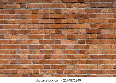 Red brick wall building exterior - Shutterstock ID 2174871249