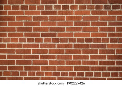 Red Brick Wall close up