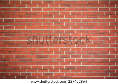 the red brick wall texture