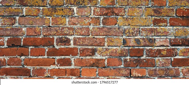 Red brick wall texture background for any product.