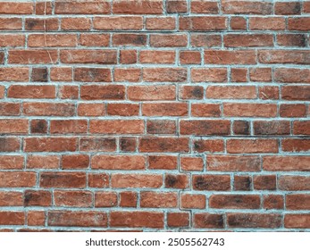 Red brick wall texture background. Brick wall texture for interior or exterior design backdrop.