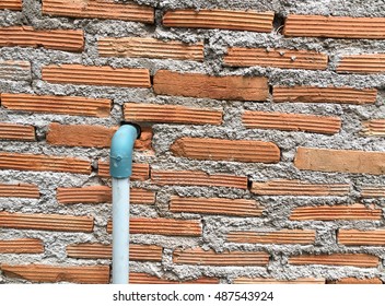 Red brick wall texture background 