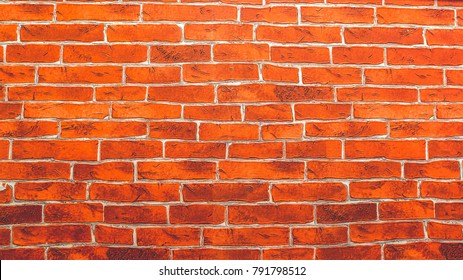 red brick wall texture background