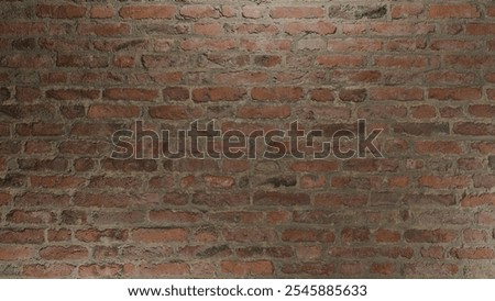 Red brick wall texture background. Elegant old vintage wall. Suitable for inspiration, surface, celebration, decor, interior, idea, website, commercial, display