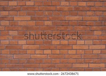 Red brick wall texture background, rough masonry surface with weathered bricks, old construction material detail close up, rustic architecture pattern for design and seamless texture concepts