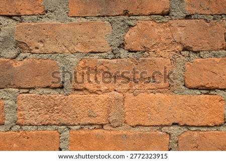 Red Brick Wall Texture Background Pattern