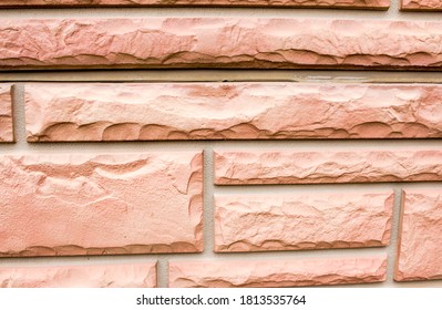 red brick wall texture close up