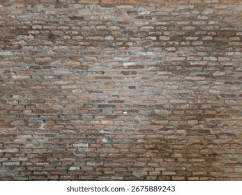 Red brick wall. Texture of old dark brown and red brick wall panoramic backgorund.Old red brick wall background, wide panorama of masonry.red brick wall texture grunge background. - Powered by Shutterstock - Get 15% off with code: PIKWIZARD15