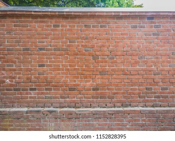 red bricks wall