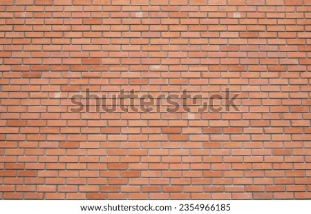 Red bricks wall texture or background.	