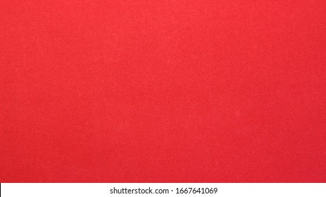 Red Bright Paper Background With Smooth Smooth Texture