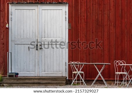 Similar – Foto Bild stuhlhof Fenster Hof Stuhl