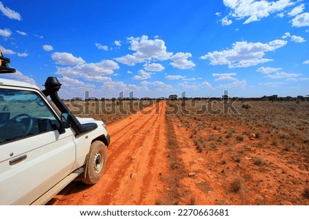 Red bush country and deserts of Australia