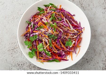 Similar – Coleslaw Vegetable Lettuce