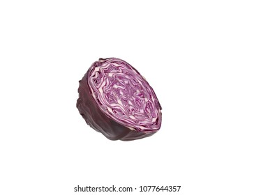 Red cabbage half single 2