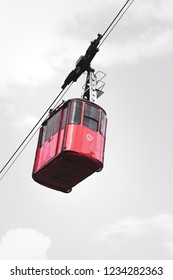 Red cable car