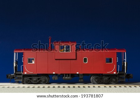 Red Caboose Model
