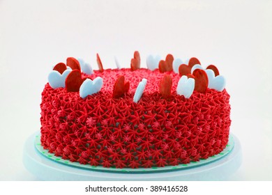 Valentine Red Cake Decoration Images Stock Photos Vectors