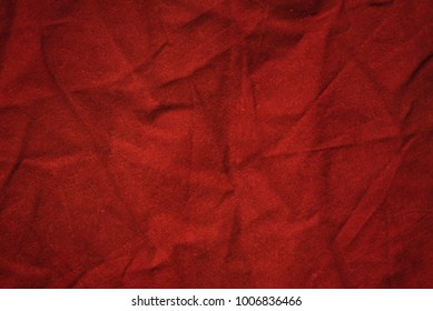 Red Canvas Texture Background