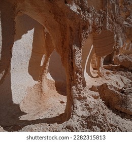Red canyon in Arava near Prarn village named Barak - Shutterstock ID 2282315813