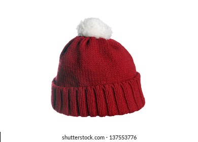 Red Cap Isolated Over A White Background / Red Cap