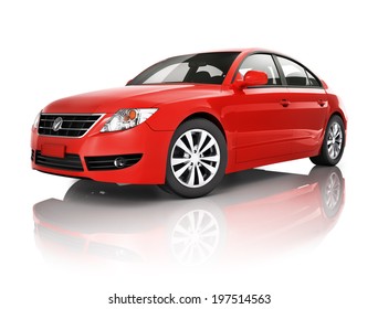 Red car - Shutterstock ID 197514563