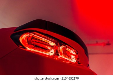 Red Car Drivers Side Tai Light