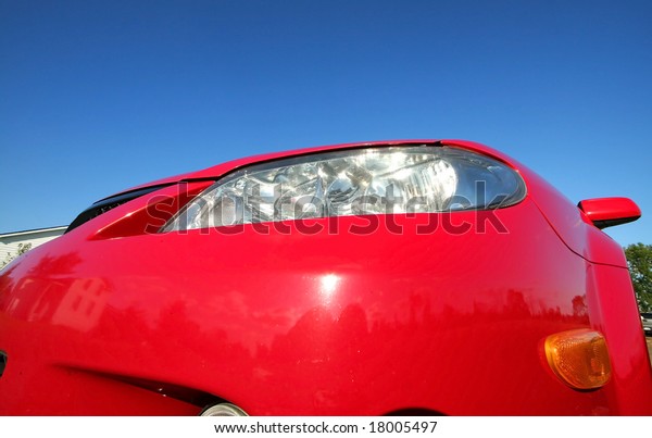 Red Car Head\
Lamp