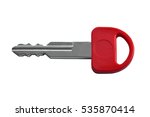 red car key