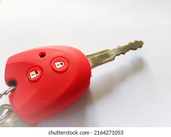 Red Car Key Charm Alarm System