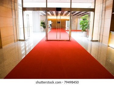 Red Carpet entrance for a celebrity welcome - Powered by Shutterstock