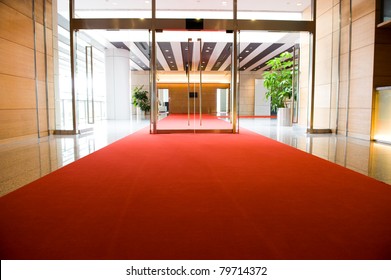 Red Carpet entrance for a celebrity welcome - Powered by Shutterstock