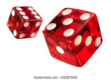 Red Casino dice (w/clipping path)
High resolution of clean new dices