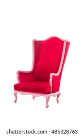 Red Chair Isolated