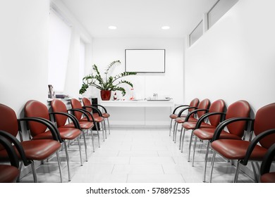 Red Chair In Office