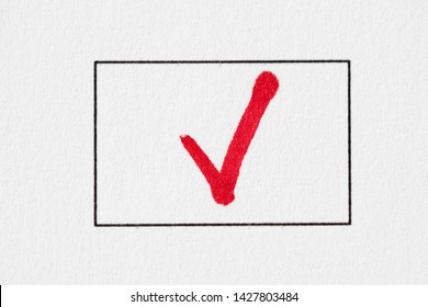 Check Boxes With Marker Red Images Stock Photos Vectors Shutterstock