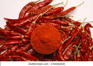 Red Chili Pepper Powder With  Chili