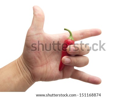 Similar – Image, Stock Photo Child holds two peppers