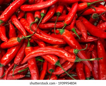 red chillies for texture background