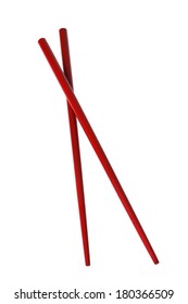 red chopsticks